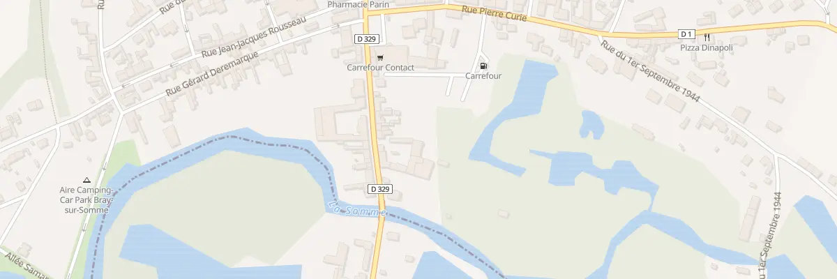 Plan du 17 Rue du Castel à Bray-sur-Somme