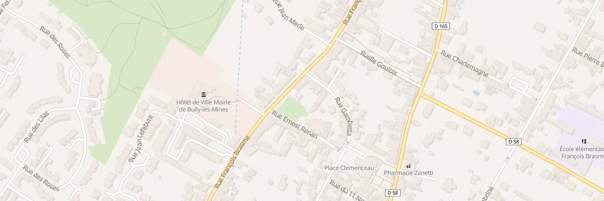 Plan du 33 Rue François Brasme à Bully-les-Mines