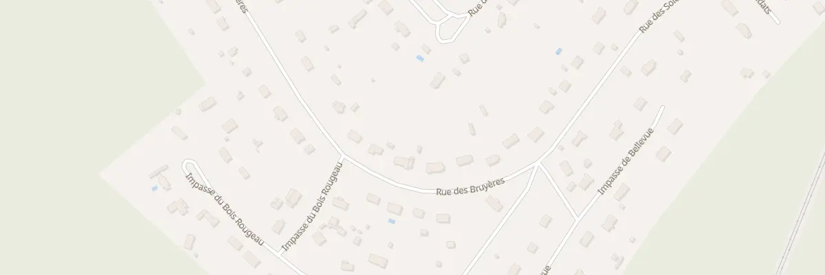 Plan du 8 Rue des Bruyères à Nogent-sur-Vernisson