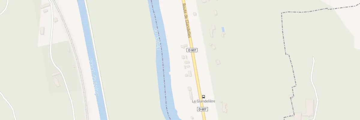 Plan du 35 Rte de Glandelles à Bagneaux-sur-Loing