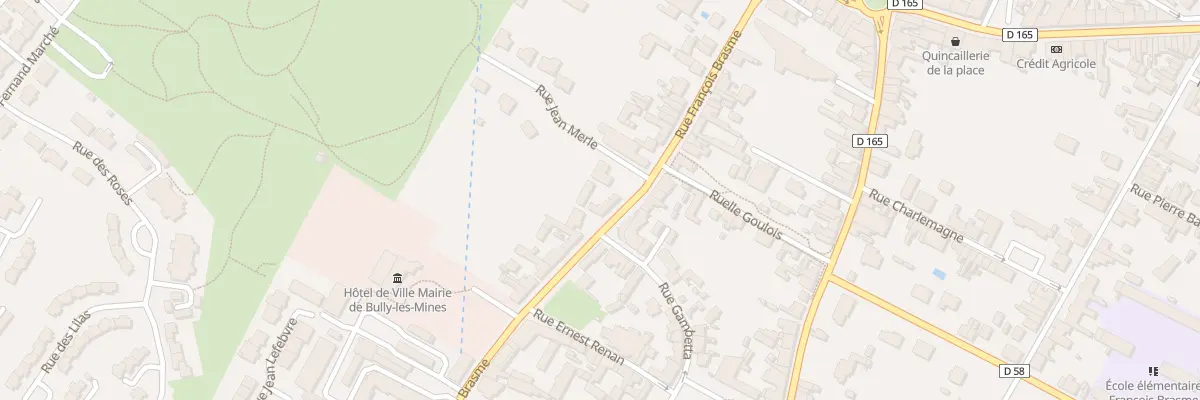 Plan du 46 Rue François Brasme à Bully-les-Mines