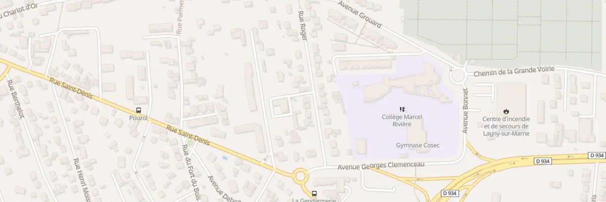 Plan du 22B Rue Roger à Lagny-sur-Marne