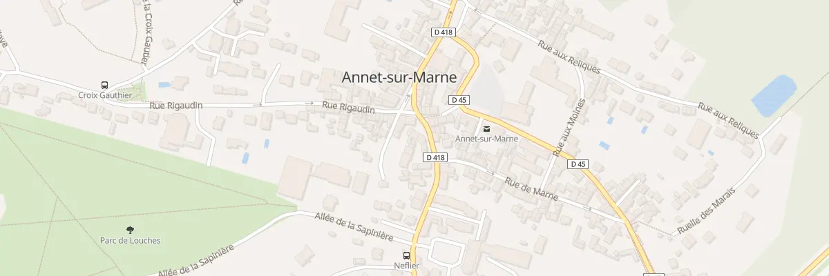 Plan du 88 Rue du Général de Gaulle à Annet-sur-Marne