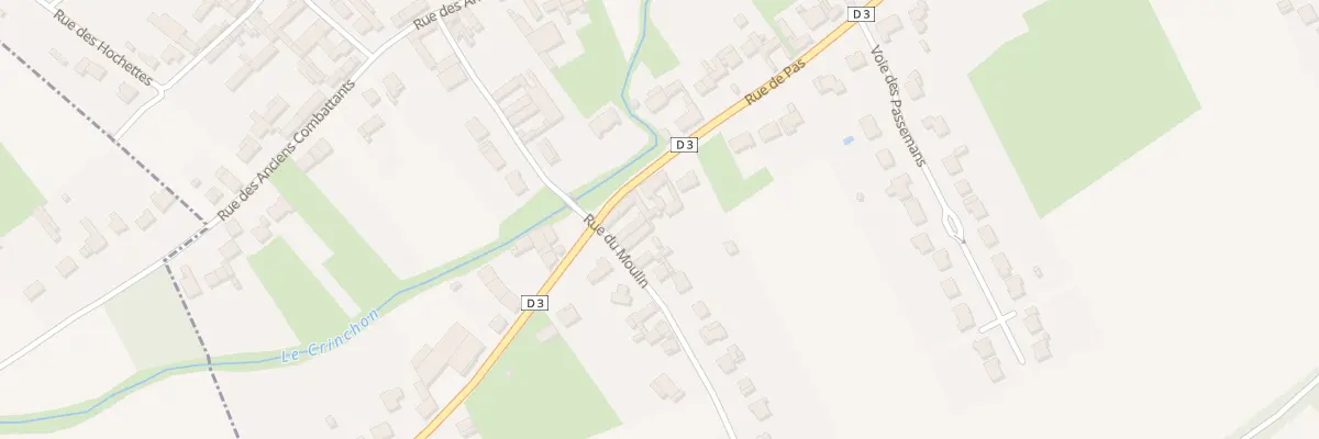Plan du 35 Rue de Pas à Wailly