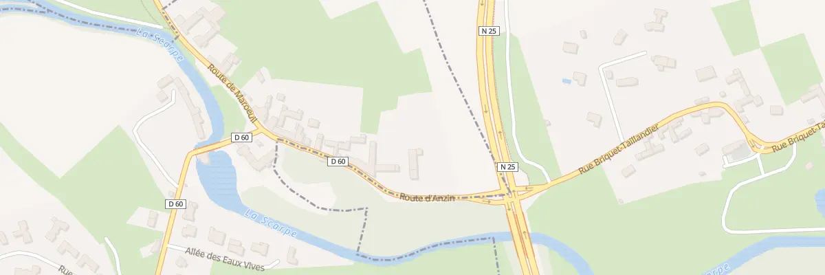 Plan du 15 Rte d’Anzin à Duisans