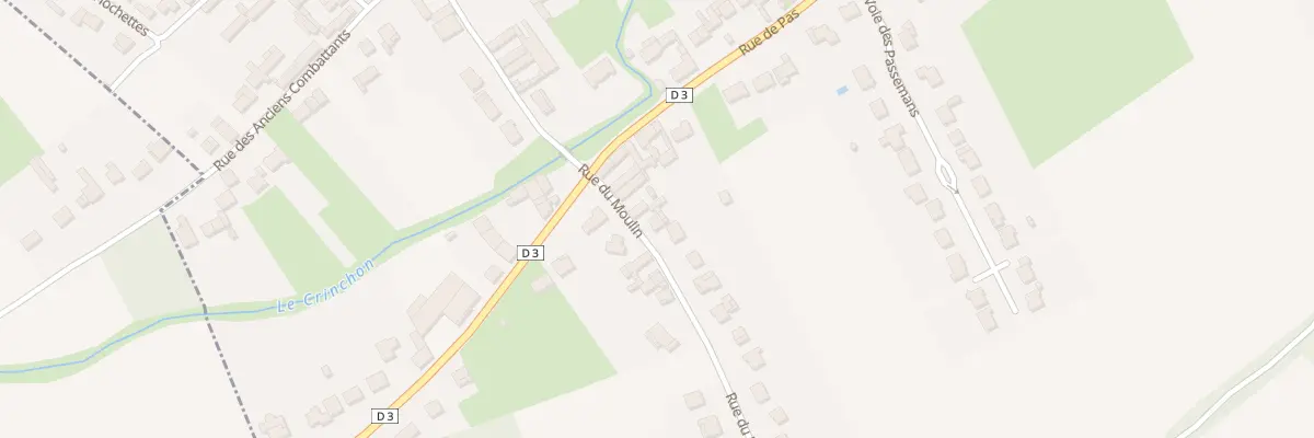 Plan du 9 Rue du Moulin à Wailly