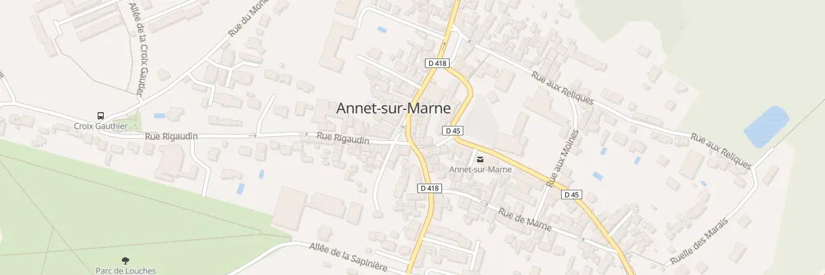 Plan du 41 Rue du Général de Gaulle à Annet-sur-Marne