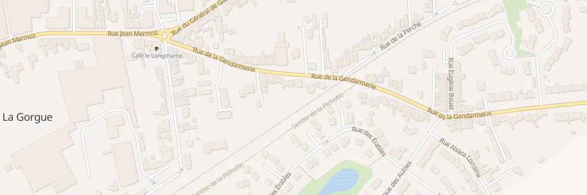 Plan du 48 Rue de la Gendarmerie à La Gorgue