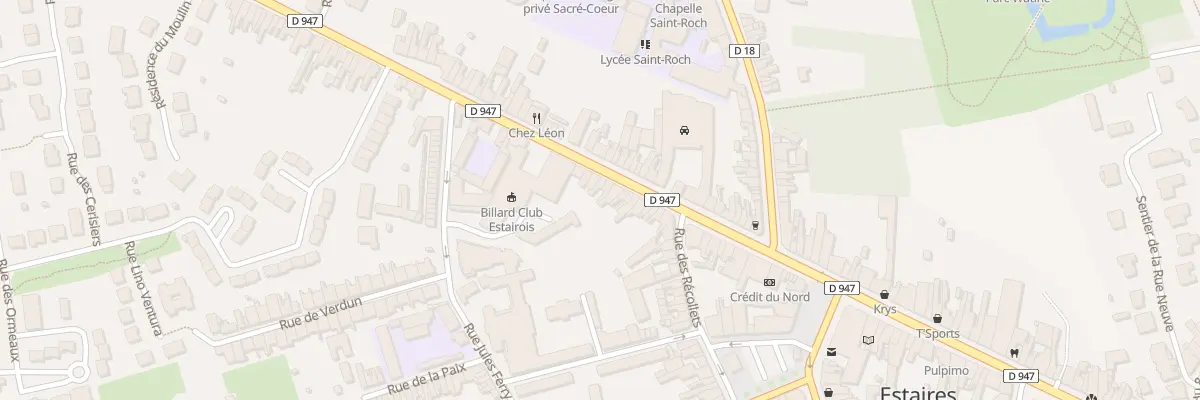 Plan du 37 Rue Kennedy à Estaires