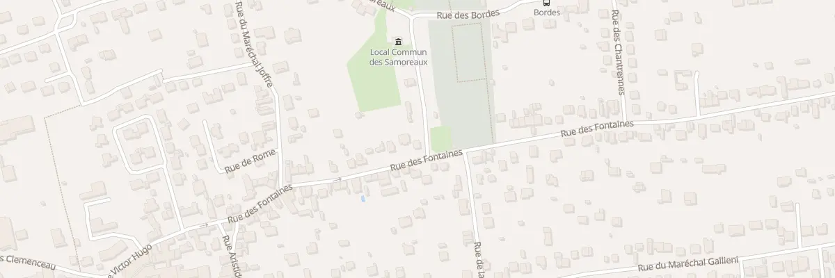 Plan du 25 Rue des Fontaines à Thorigny-sur-Marne