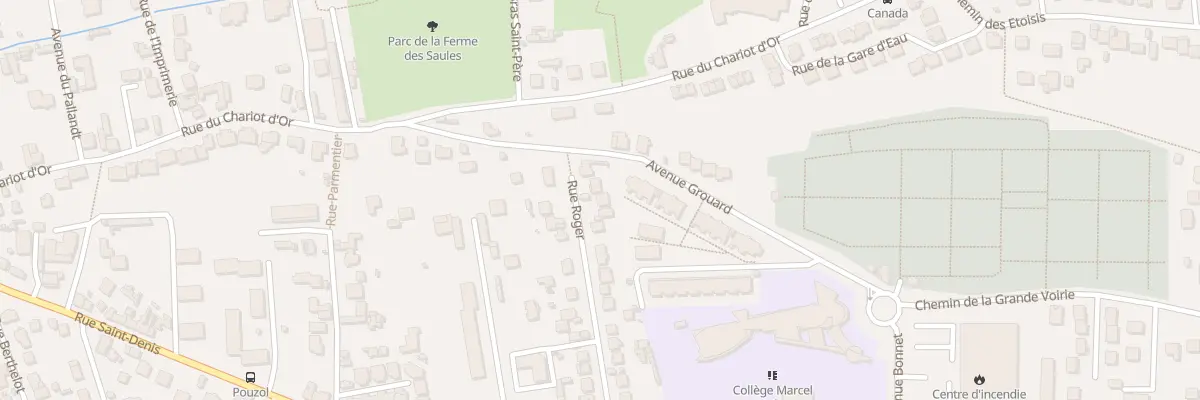 Plan du 5 Rue Roger à Lagny-sur-Marne