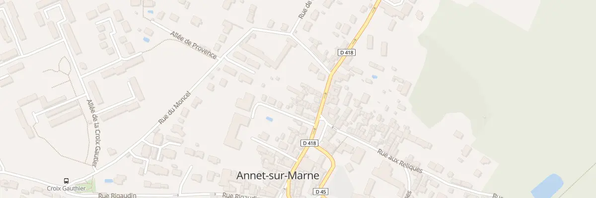Plan du 26 Rue du Général de Gaulle à Annet-sur-Marne