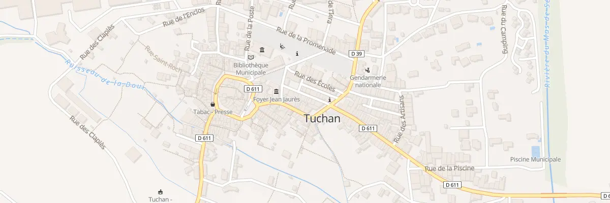Plan du 6 Rue de la Chapelle à Tuchan
