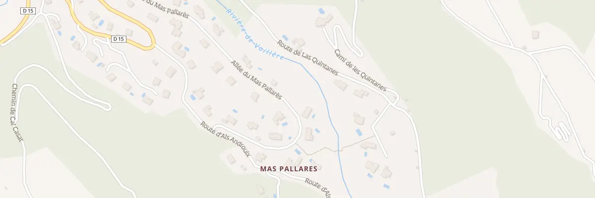 Plan du 11 All du Mas Pallares à Reynès