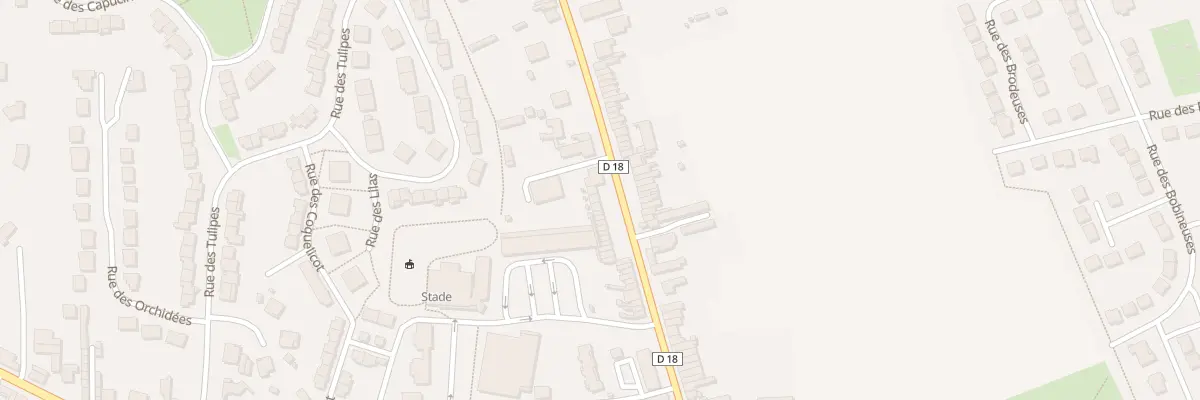 Plan du 73 Rue du College à Estaires