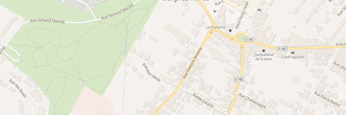 Plan du 22 Rue François Brasme à Bully-les-Mines