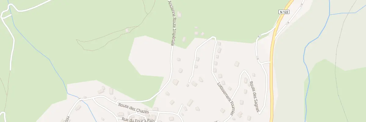 Plan du 5017 Les Chazes à Saint-Jacques-des-Blats