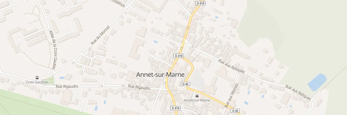 Plan du 60 Rue du Général de Gaulle à Annet-sur-Marne