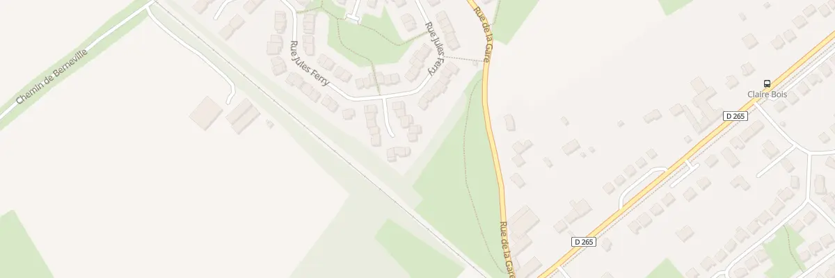 Plan du 57 Rue Jules Ferry à Dainville