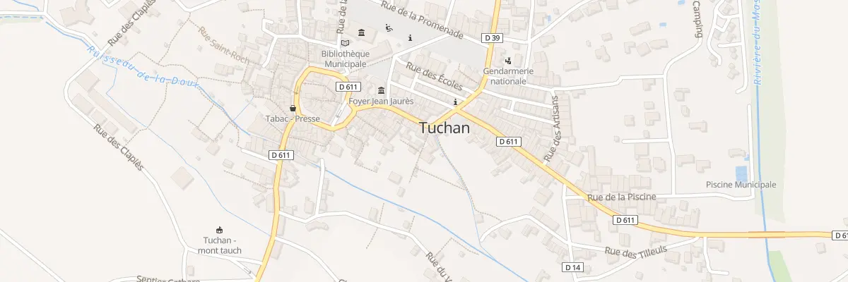 Plan du 2 Rue de l’Ancien Courrier à Tuchan