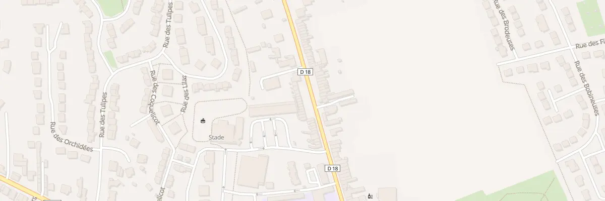 Plan du 65 Rue du College à Estaires