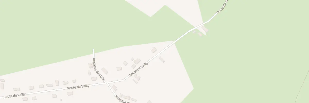 Plan du 210 Le Brouet à Chalivoy-Milon