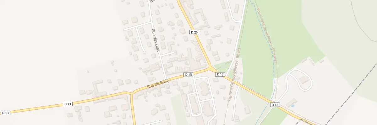 Plan du 6 Rue du Bailly à Longueil-Sainte-Marie
