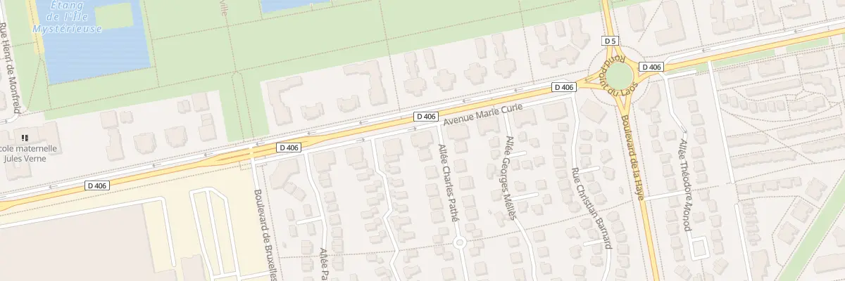Plan du 34 Av Marie Curie à Bussy-Saint-Georges