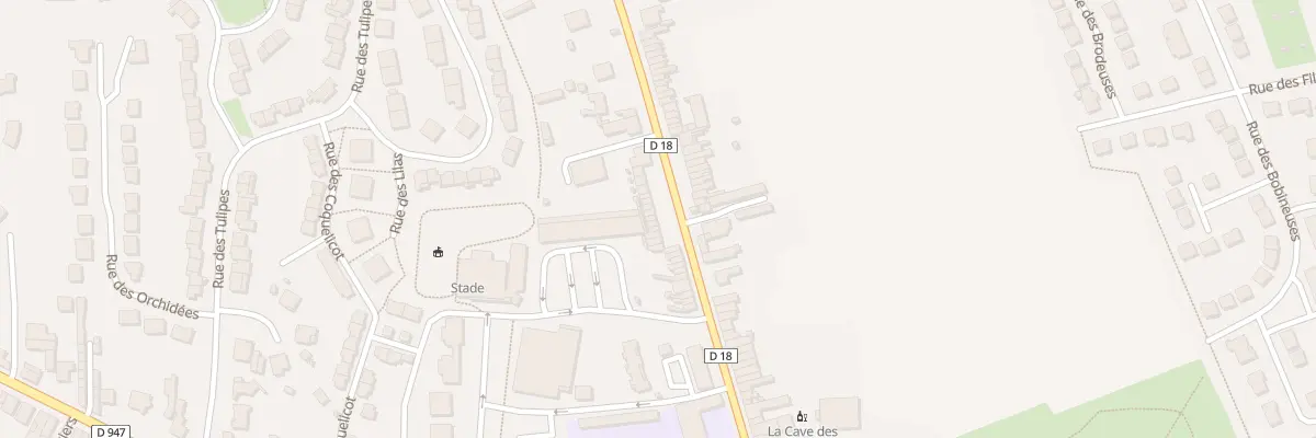 Plan du 63 Rue du College à Estaires