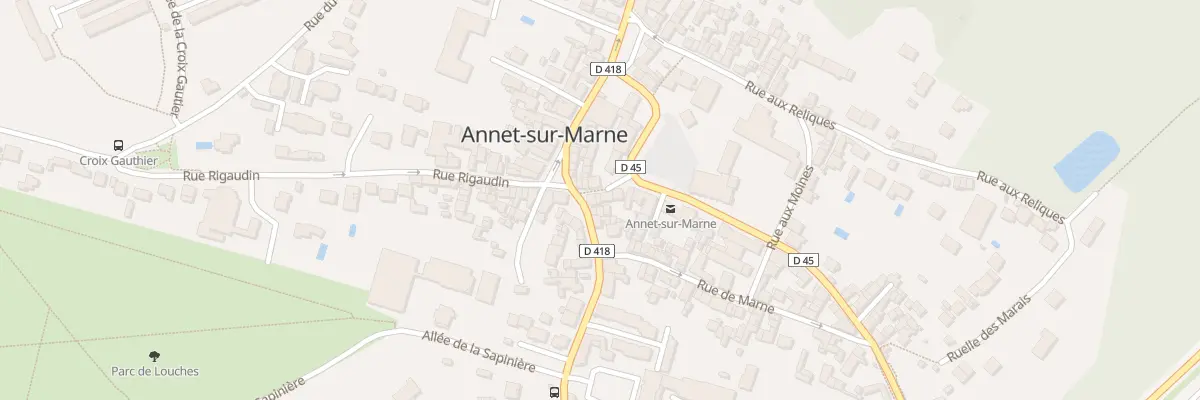 Plan du 47 Rue du Général de Gaulle à Annet-sur-Marne