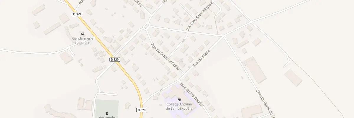 Plan du 2 Rue du Docteur Roussel à Bray-sur-Somme