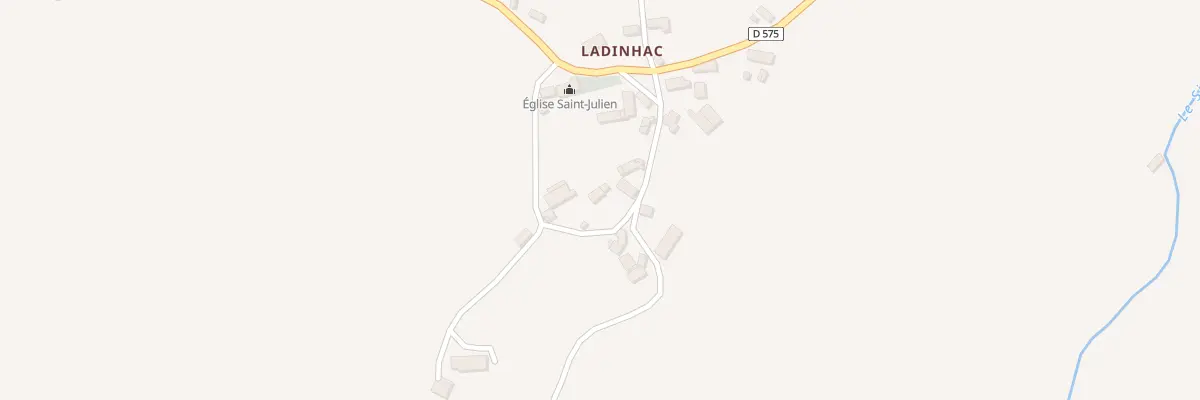 Plan du 5186 Ladignac à Thérondels