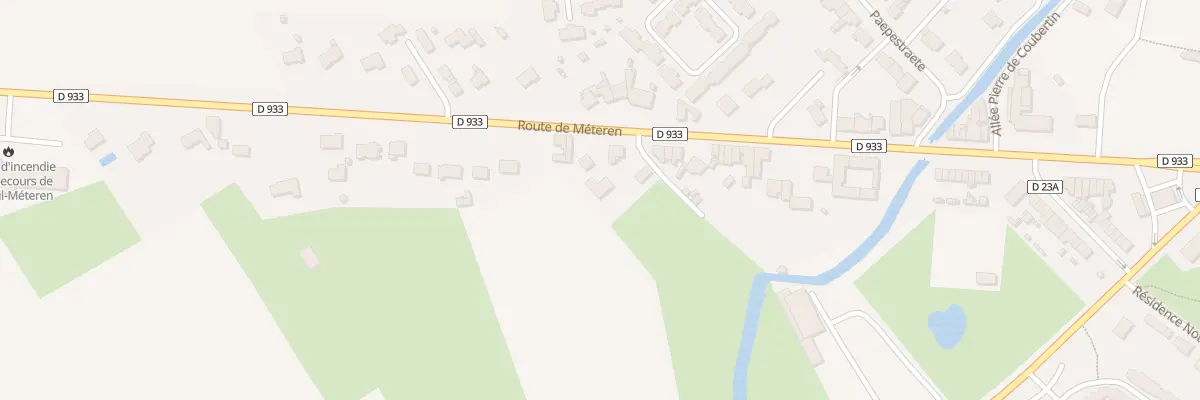 Plan du 1021 Rte de Meteren à Bailleul