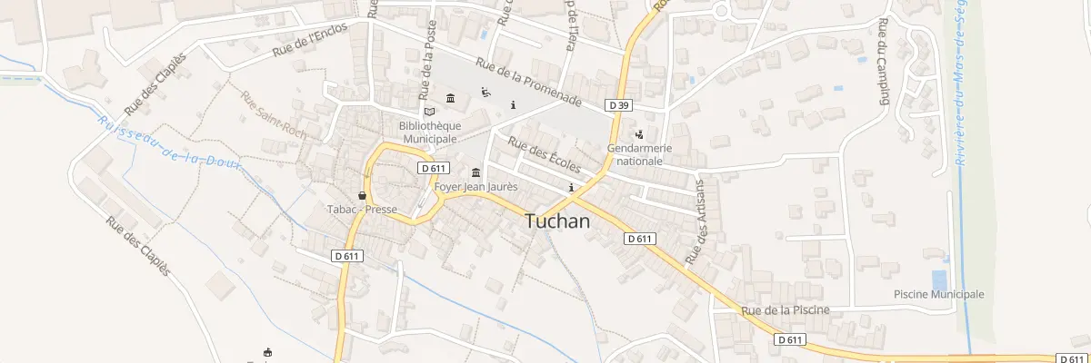 Plan du 9 Rue de la Chapelle à Tuchan