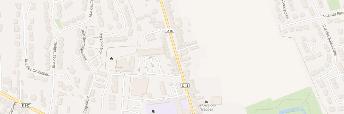 Plan du 51 Rue du College à Estaires