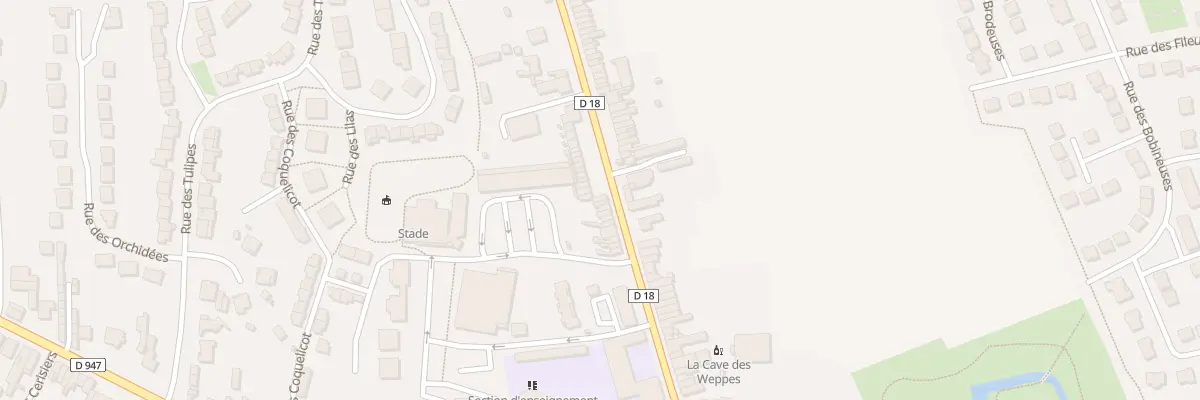 Plan du 49 Rue du College à Estaires