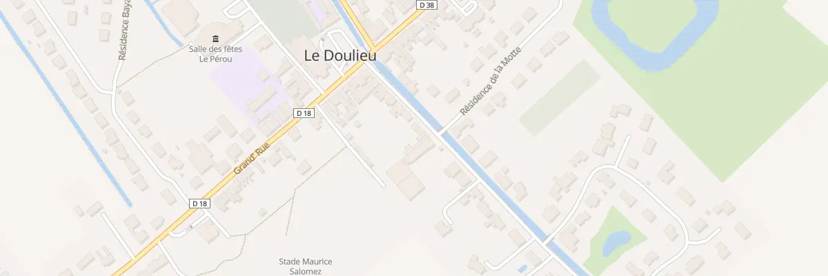 Plan du 84 Rue des Ecoles au Doulieu