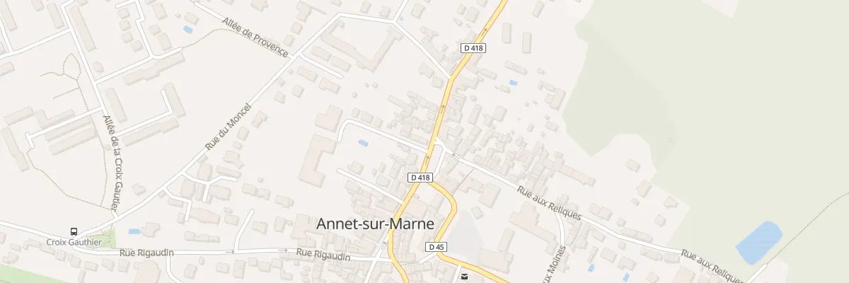 Plan du 48 Rue du Général de Gaulle à Annet-sur-Marne