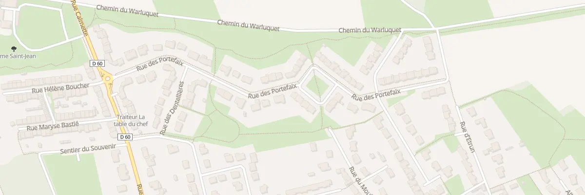 Plan du 23 Rue des Portefaix à Dainville