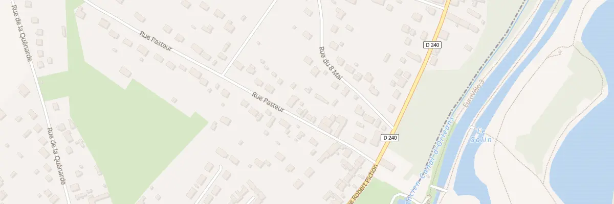 Plan du 14 Rue Pasteur à Corquilleroy