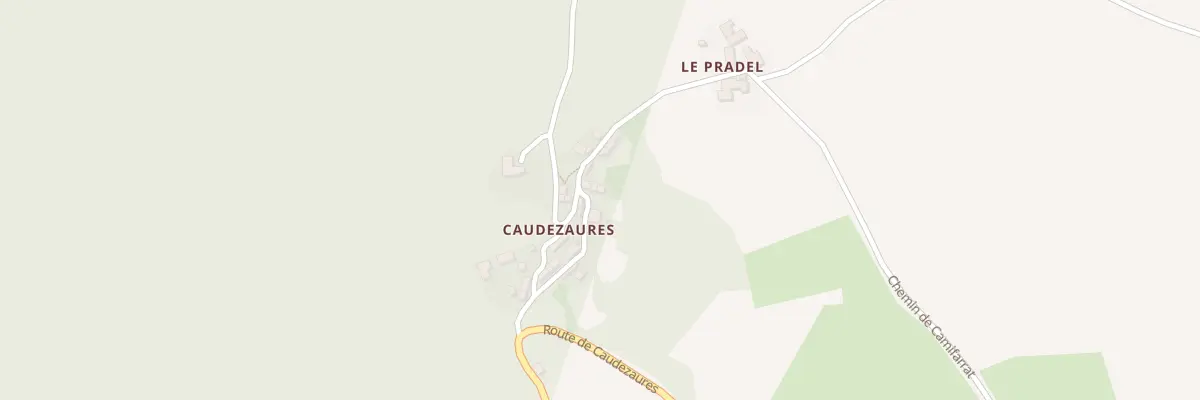 Plan du 152 Che de Camifarrat au Soulié