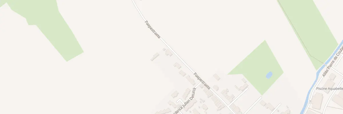 Plan du 397 Vc Paeperstraete à Bailleul