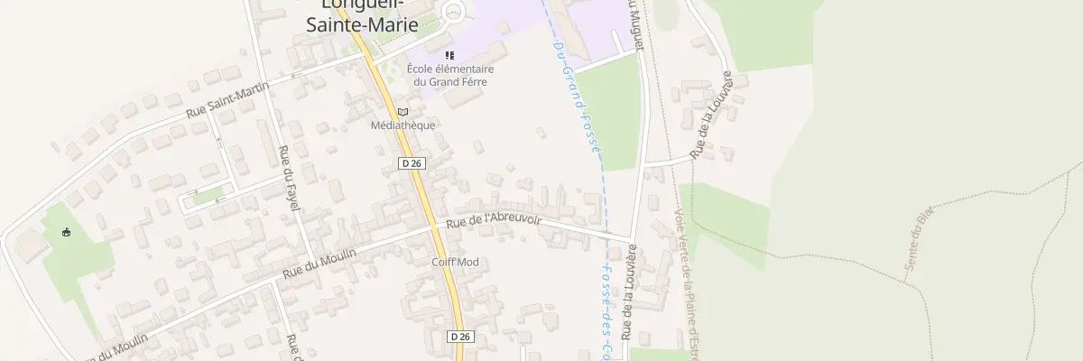 Plan du 7 Rue de l’Abreuvoir à Longueil-Sainte-Marie