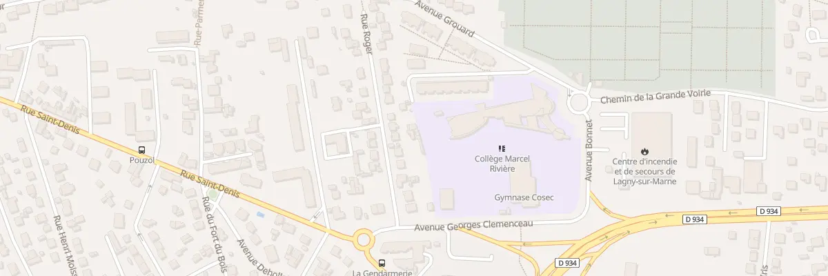 Plan du 25 Rue Roger à Lagny-sur-Marne