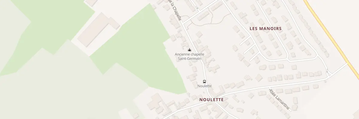 Plan du 16 Rue de la Chapelle à Aix-Noulette