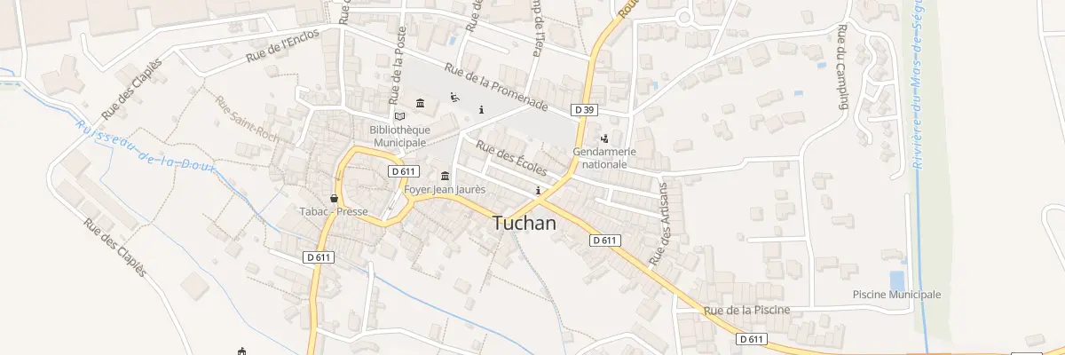 Plan du 12 Rue des Ecoles à Tuchan