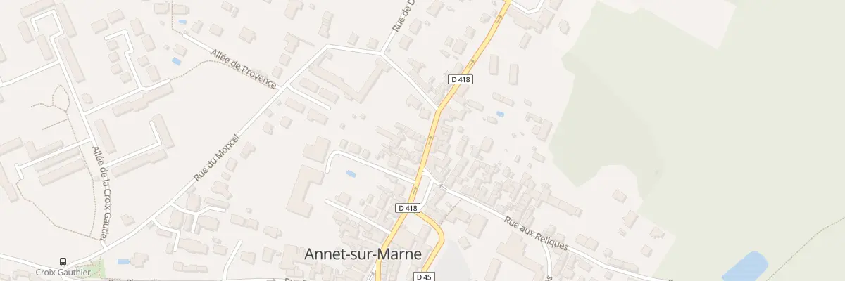 Plan du 16 Rue du Général de Gaulle à Annet-sur-Marne
