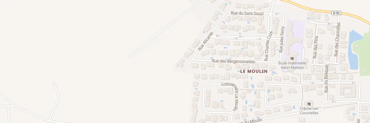 Plan du 21 Rue Alicante à Olonzac
