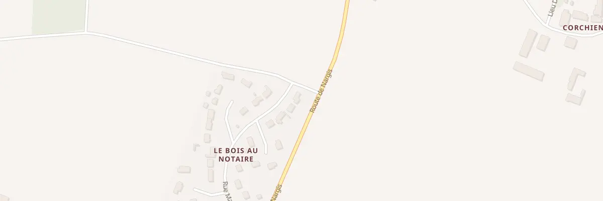 Plan du 12 Rue Marcel Leguet à Girolles
