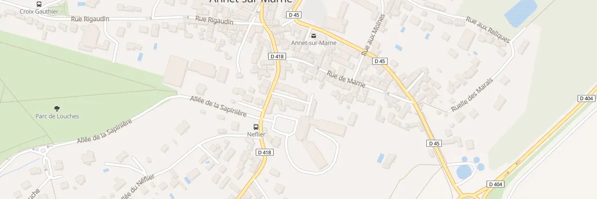 Plan du 57F Rue du Général de Gaulle à Annet-sur-Marne